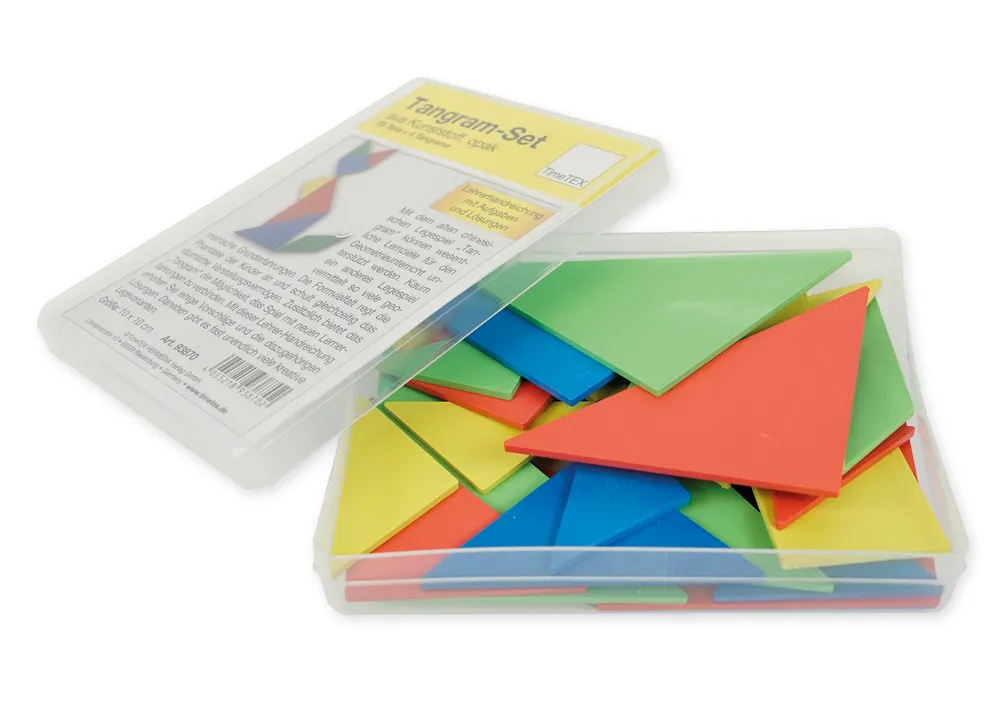 Klassensatz Tangram, 21-tlg., in Box