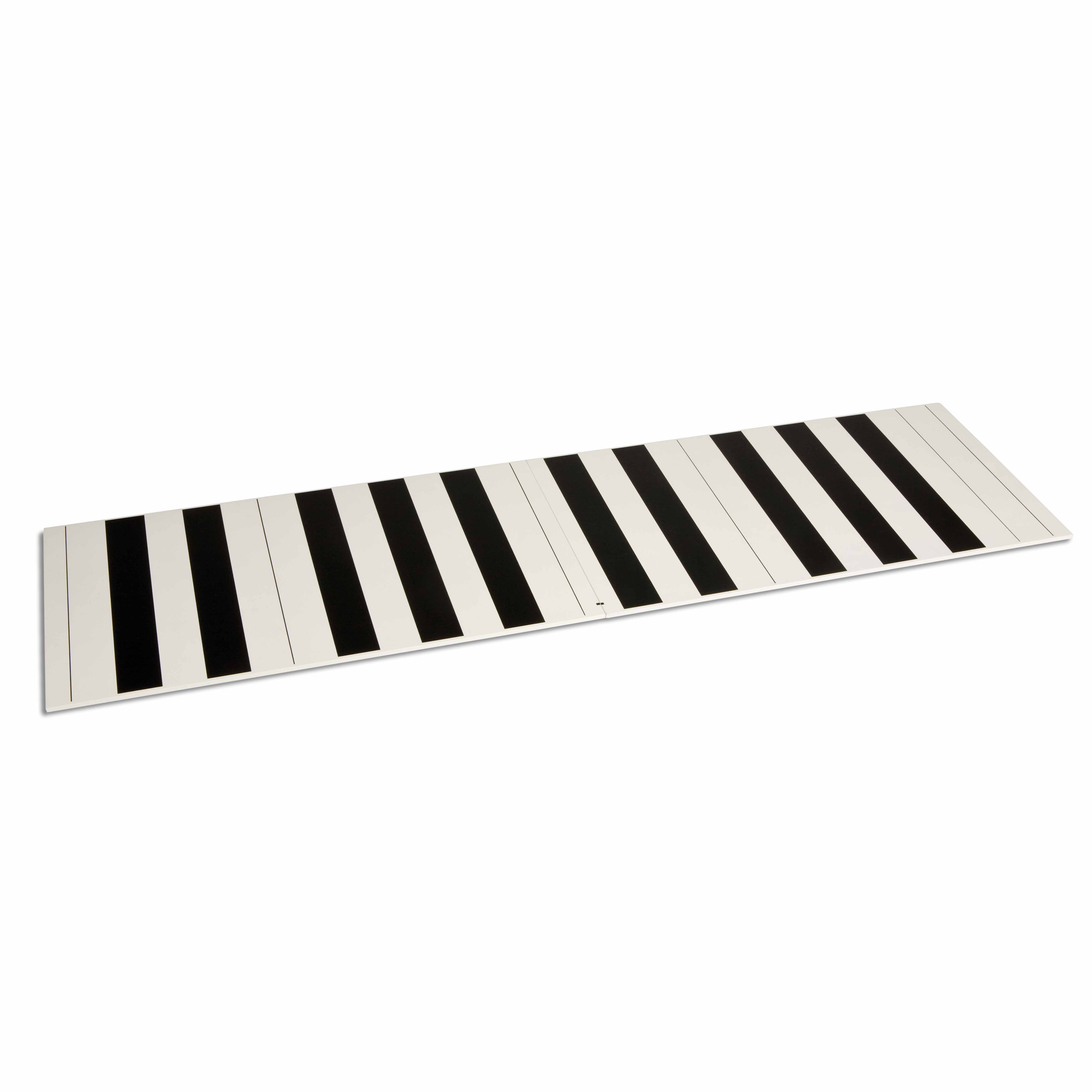 Bretter mit schwarzen und weißen Feldern (2 St) - Montessori Musik