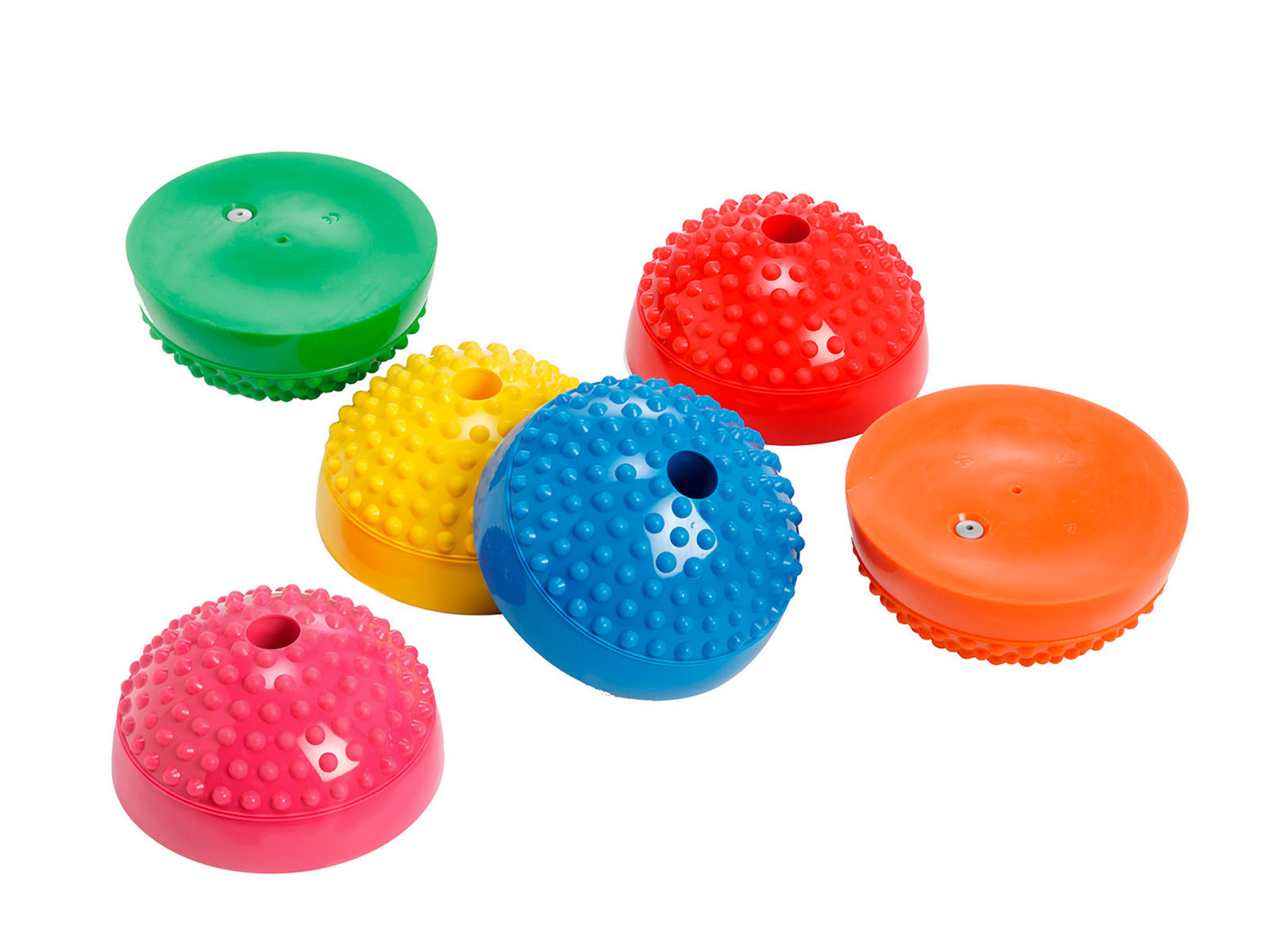 Halbkugeln Gymnic Multiactive Stone, 6er-Set, farblich sortiert