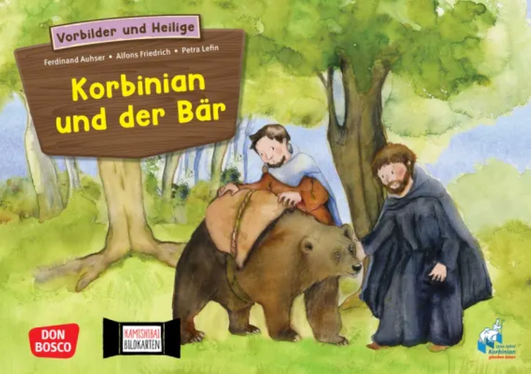 Korbinian und der Bär. Kamishibai Bildkartenset, 4-9 Jahre
