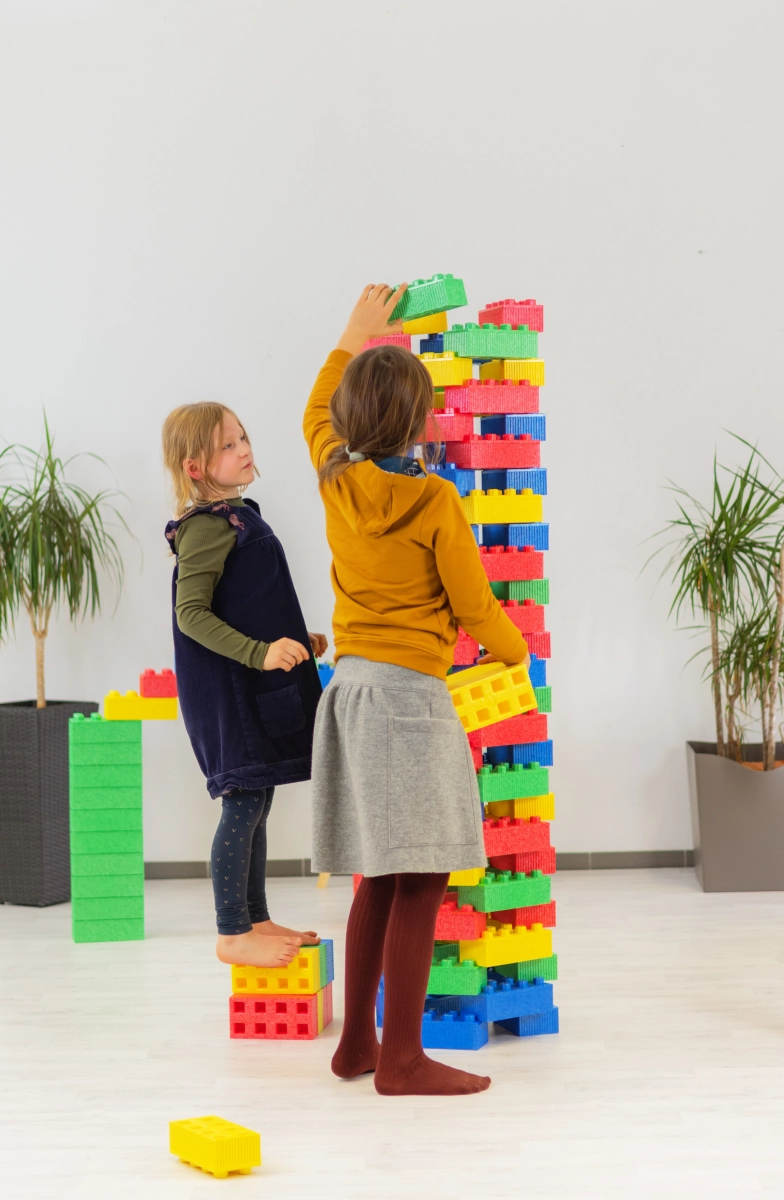 Softbausteine, MODO SoftSteine, 76-teilig, EPP-Schaumstoff, mehrfarbig
