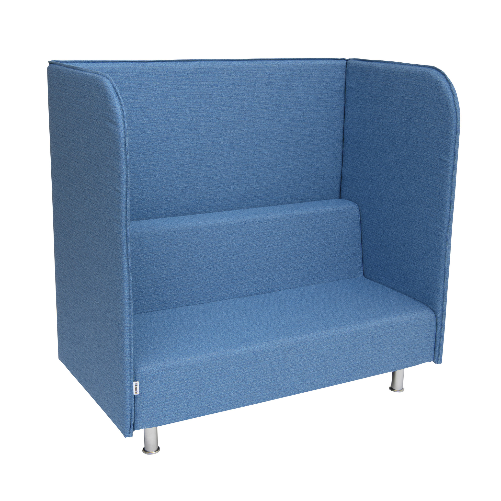 xilent Schallschutzsofa, dunkelgrau, Sitzhöhe 38 cm
