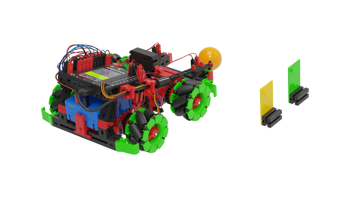 fischertechnik SC Ultimate AI Add On: Mobility, Erweiterungsset Autonomes Fahren für STEM Coding Ultimate AI