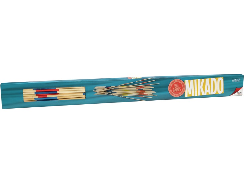 Riesenmikado aus Holz, 90 cm, 26 Teile, Geschicklichkeitsspiel, ab 6 Jahren