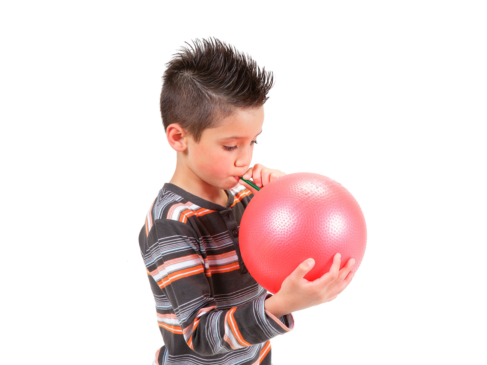 Spielball Gymnic Over Ball, Ø 23 cm, rot