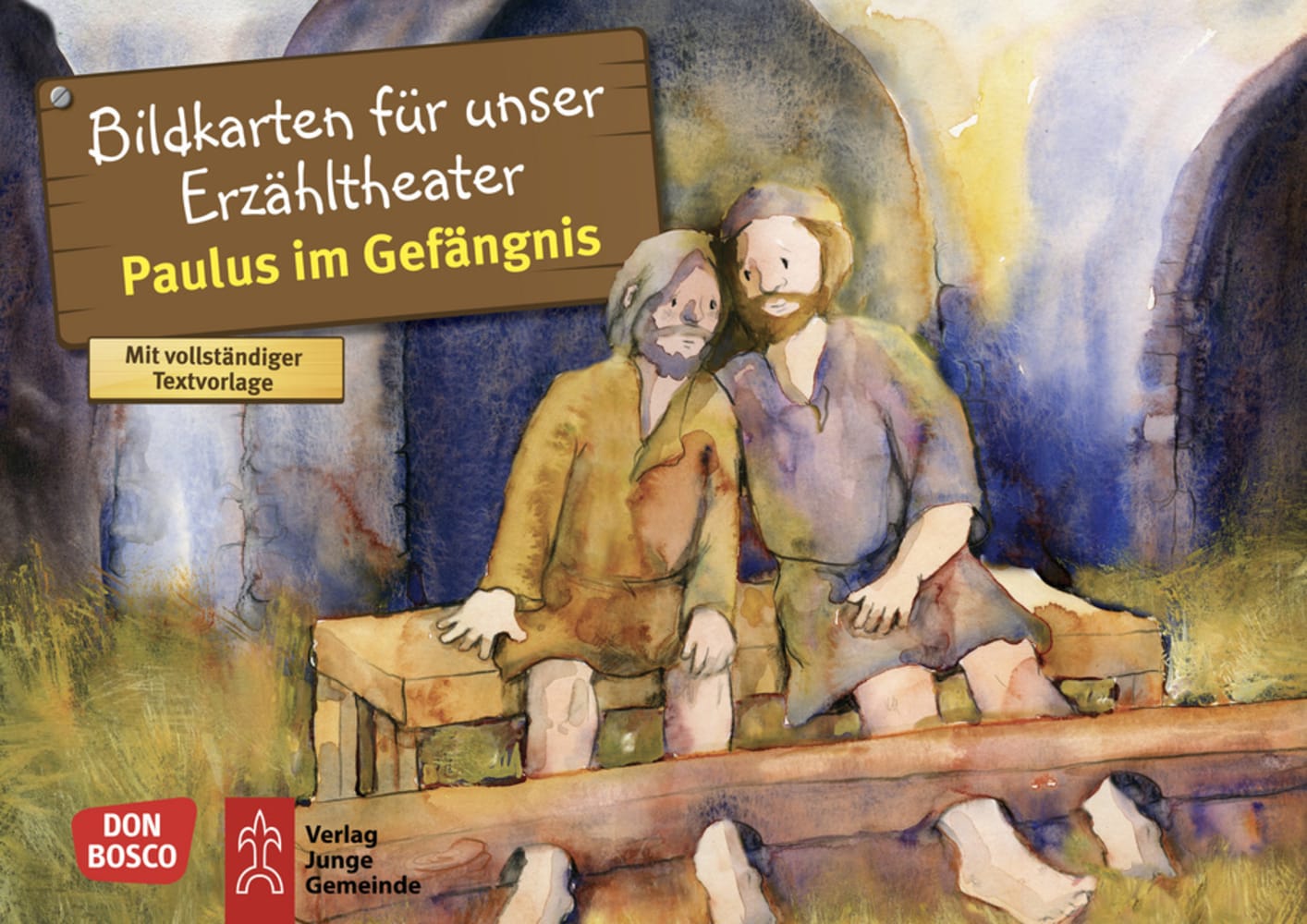 Kamishibai Bildkartenset - Paulus im Gefängnis, 3-8 Jahre