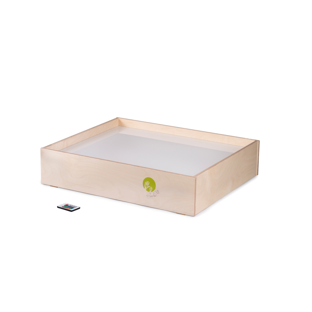 Leuchtsandkasten 84 x 70 x 18 cm, farbwechselnd, LED, Sandmalen, belastbar bis 70 kg
