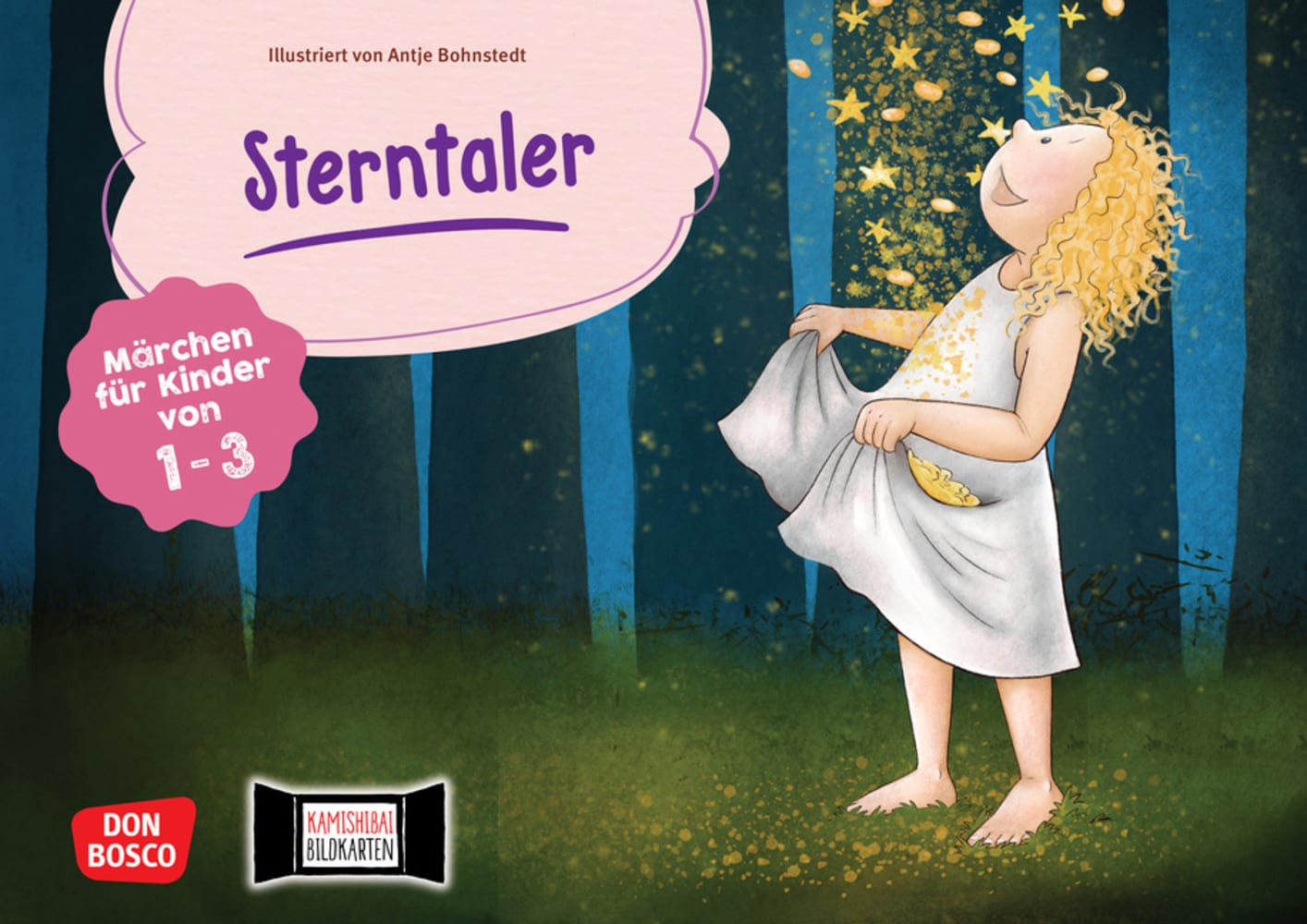 Kamishibai Bildkartenset - Sterntaler, 1-3 Jahre
