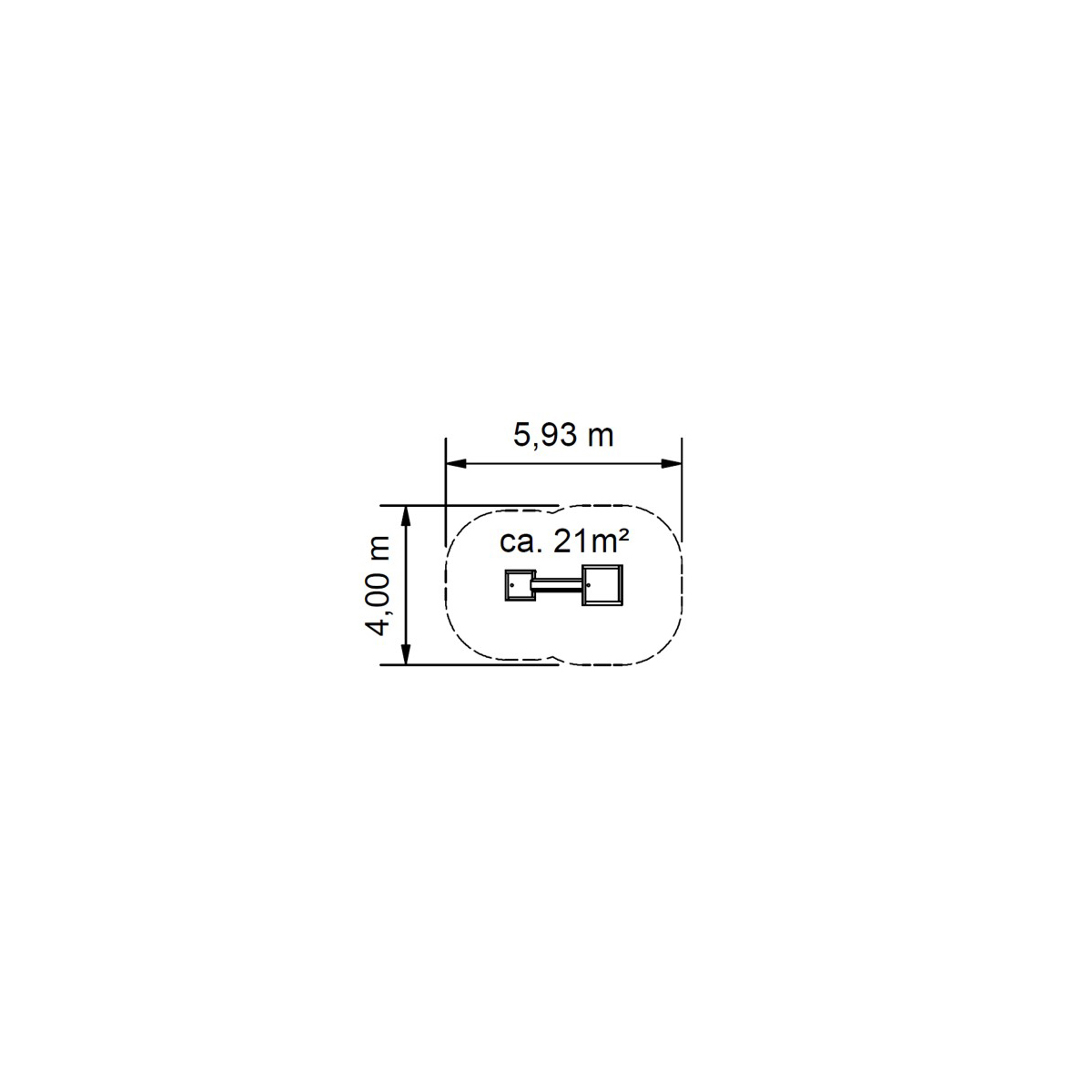 Matschtisch Kombi mit V2A Boden, 100x100x60 und 74x74x33 cm, ab 3 Jahren