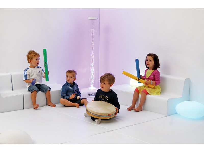 Ozeantrommel – Rhythmusinstrument mit Meeresrauschen, Ø 35 cm, ab 3 Jahren