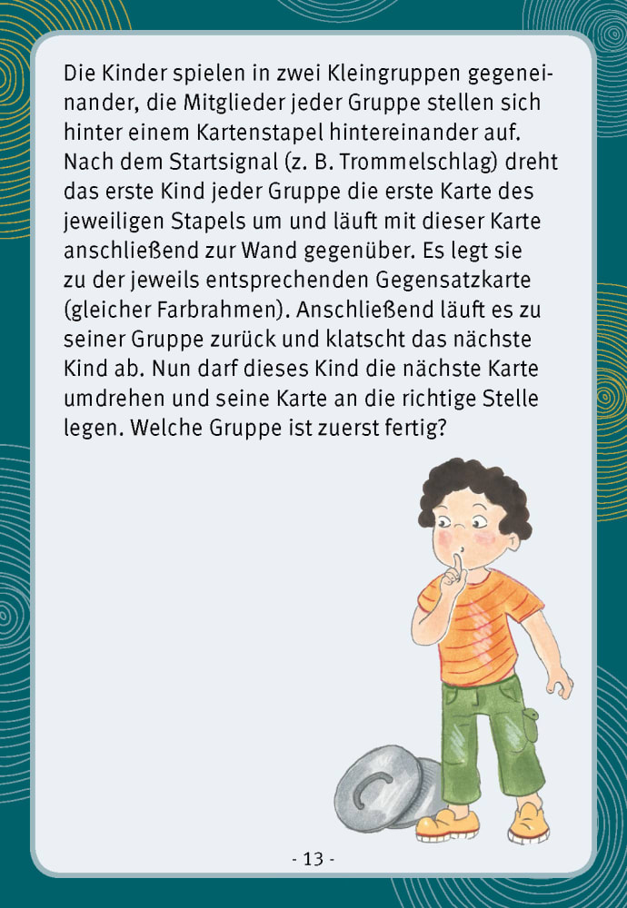 Schnell oder langsam? Dick oder dünn?, 3-6 Jahre