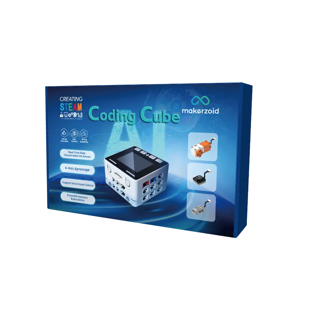 Makerzoid Coding Cube Premium, Coding-Würfel