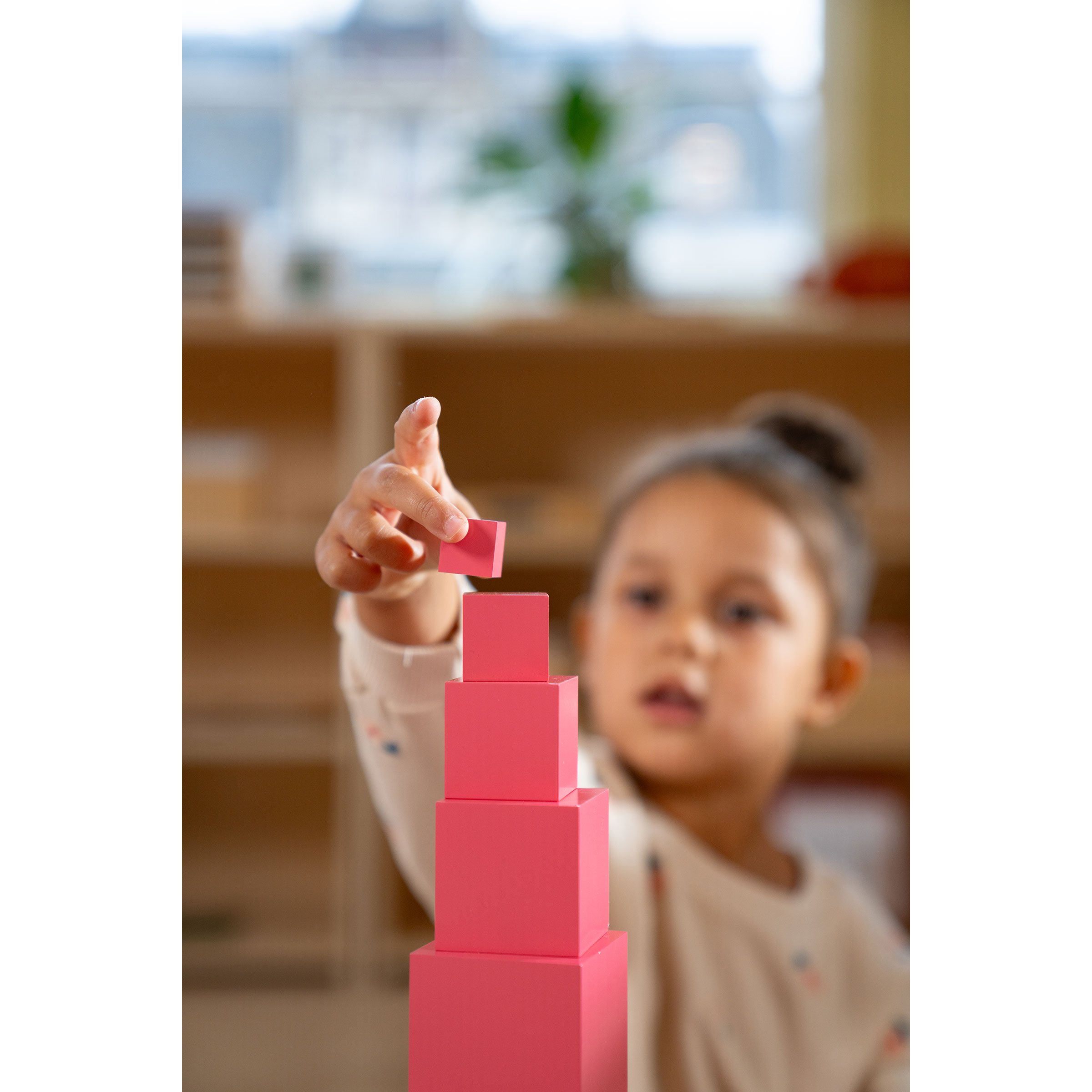 Rosa Turm - Montessori Sinnesmaterial