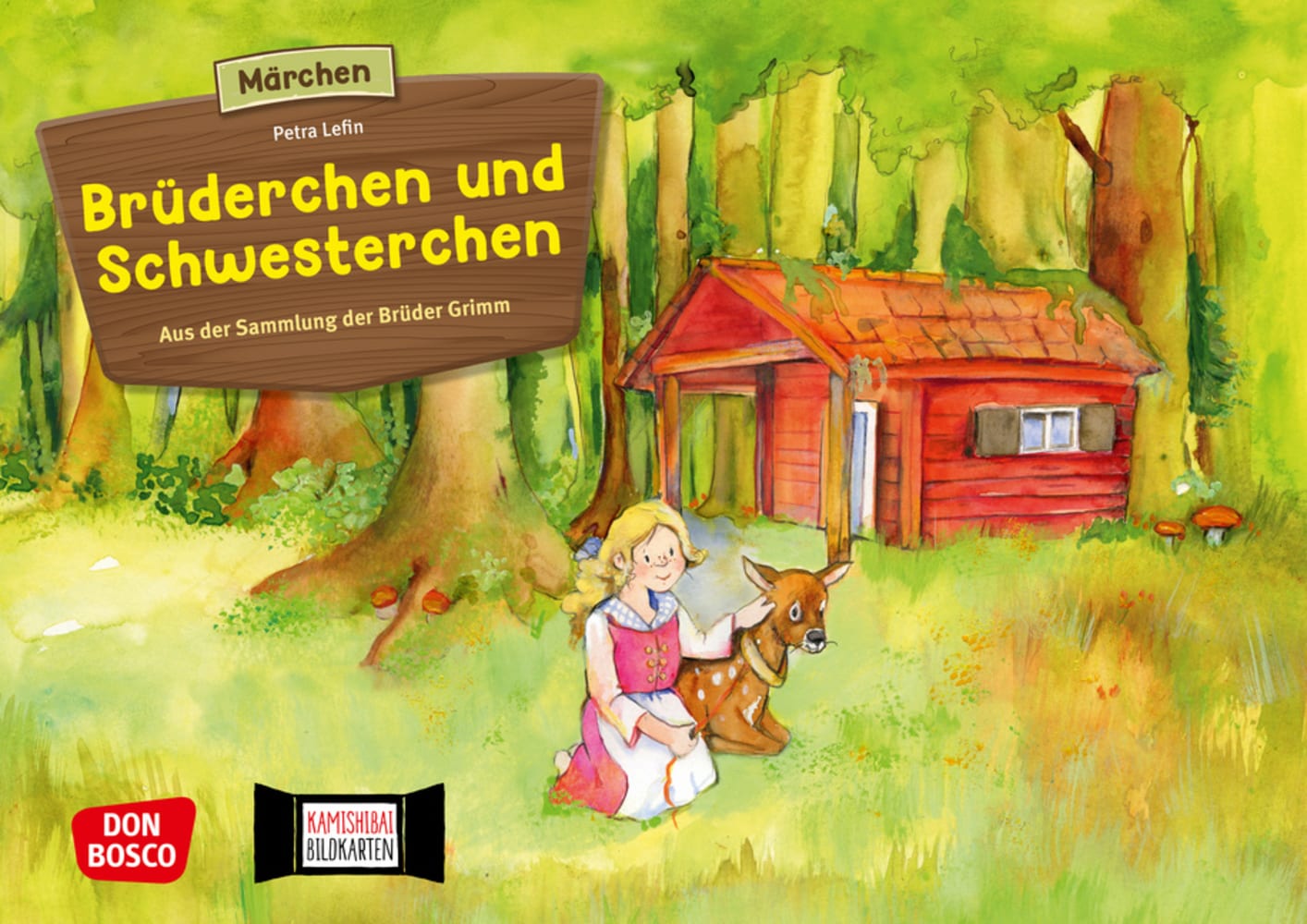 Kamishibai Bildkartenset - Brüderchen und Schwesterchen, 3-8 Jahre