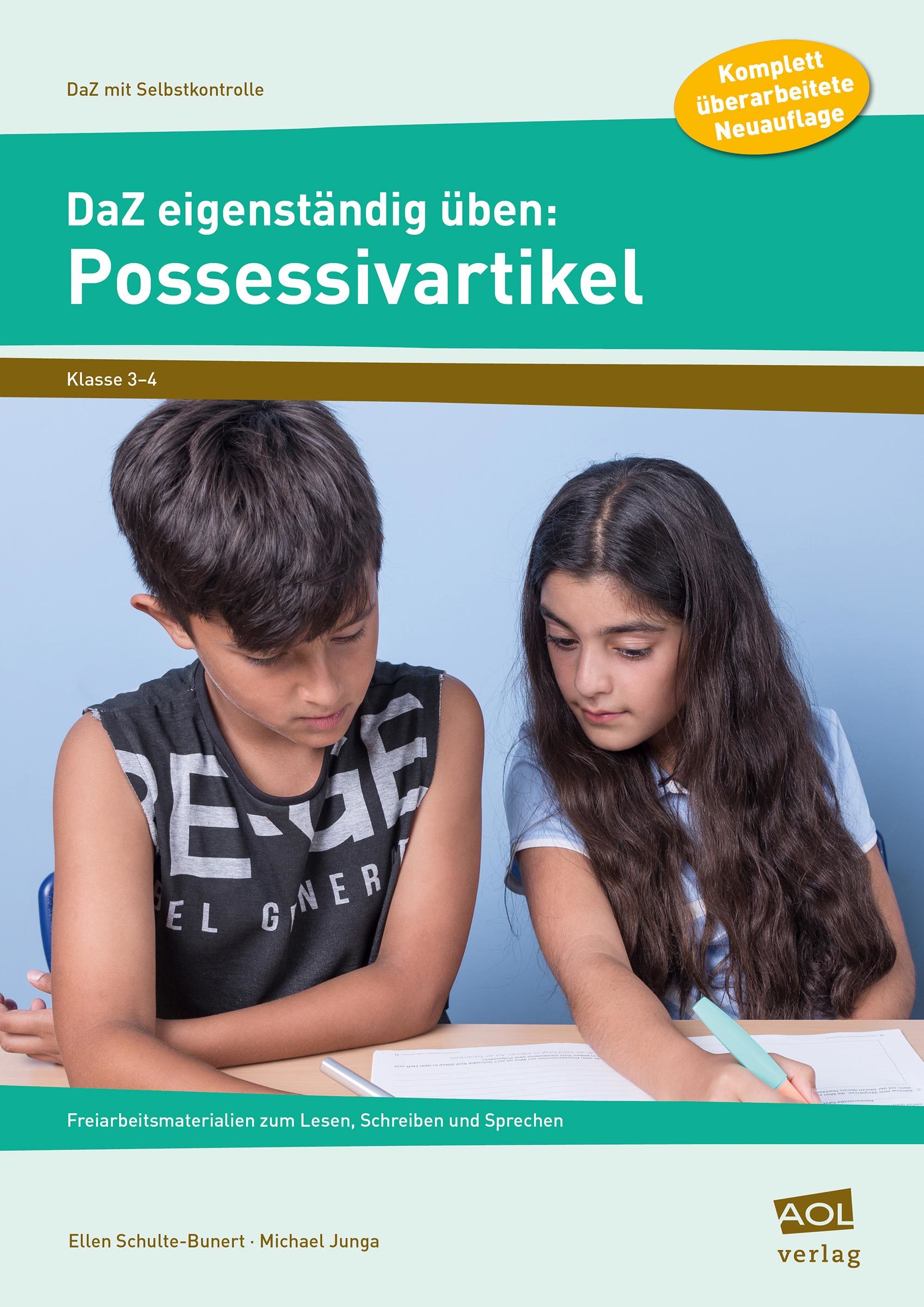 DaZ eigenständig üben: Possessivartikel - GS, Heft, 3.-4. Klasse