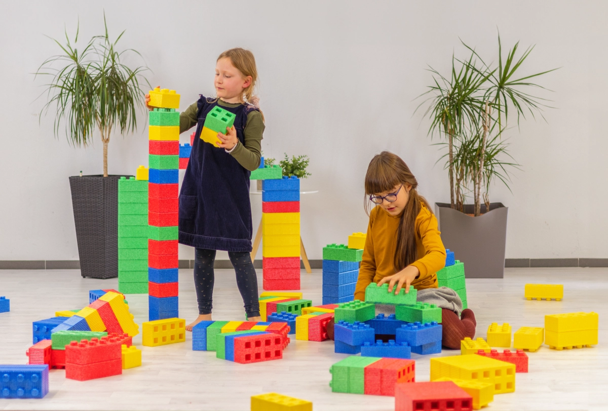 Softbausteine, MODO SoftSteine, 76-teilig, EPP-Schaumstoff, mehrfarbig