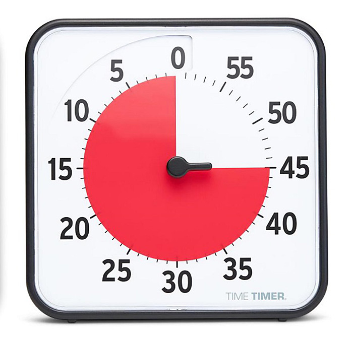 Visueller Timer Time Timer Original Medium, 19 x 19 cm