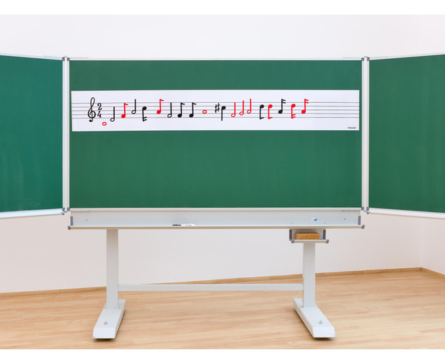 Magnetisches Notensystem 195 cm x 27 cm, ab 4 Jahre
