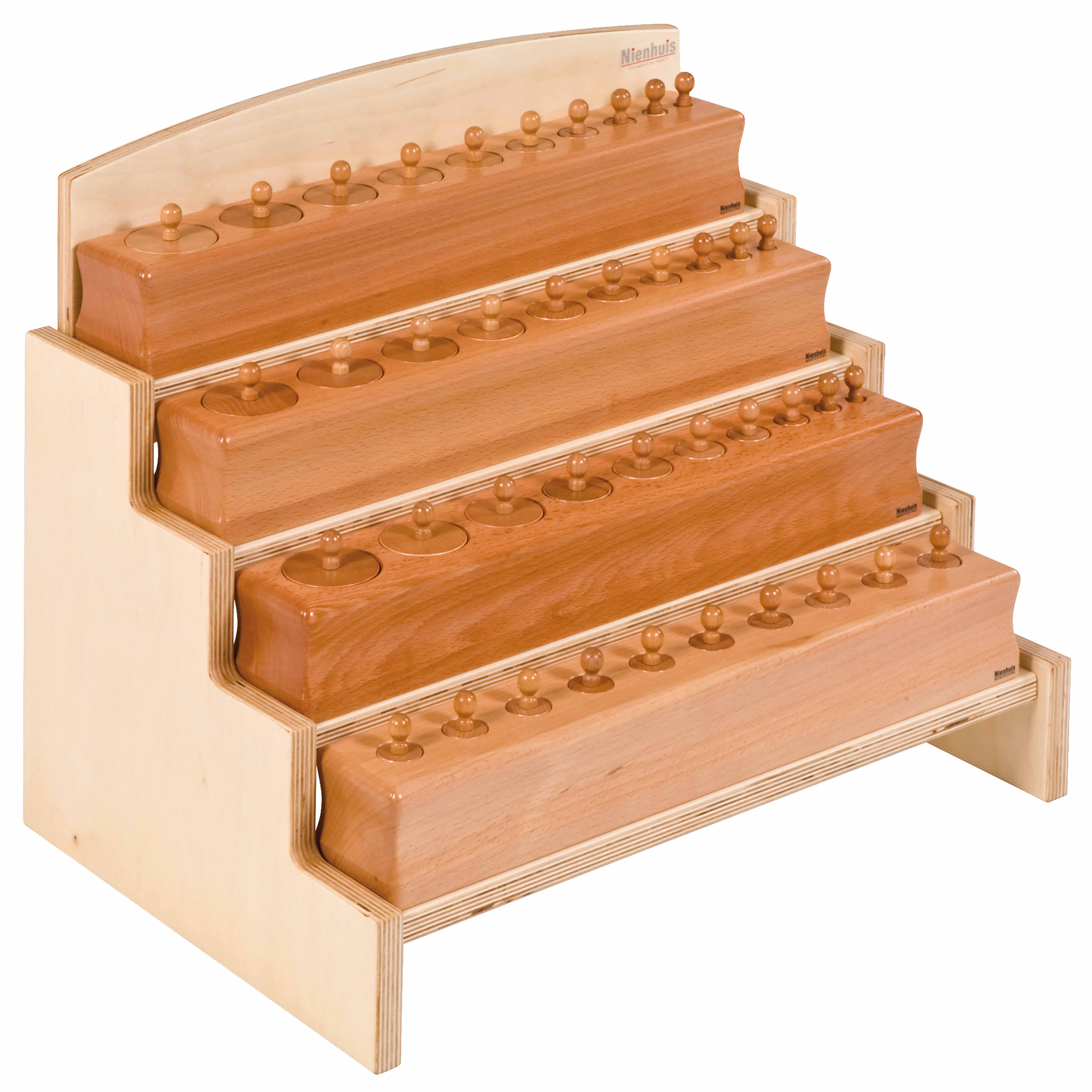Ständer für Einsatzzylinder - Montessori Sinnesmaterial