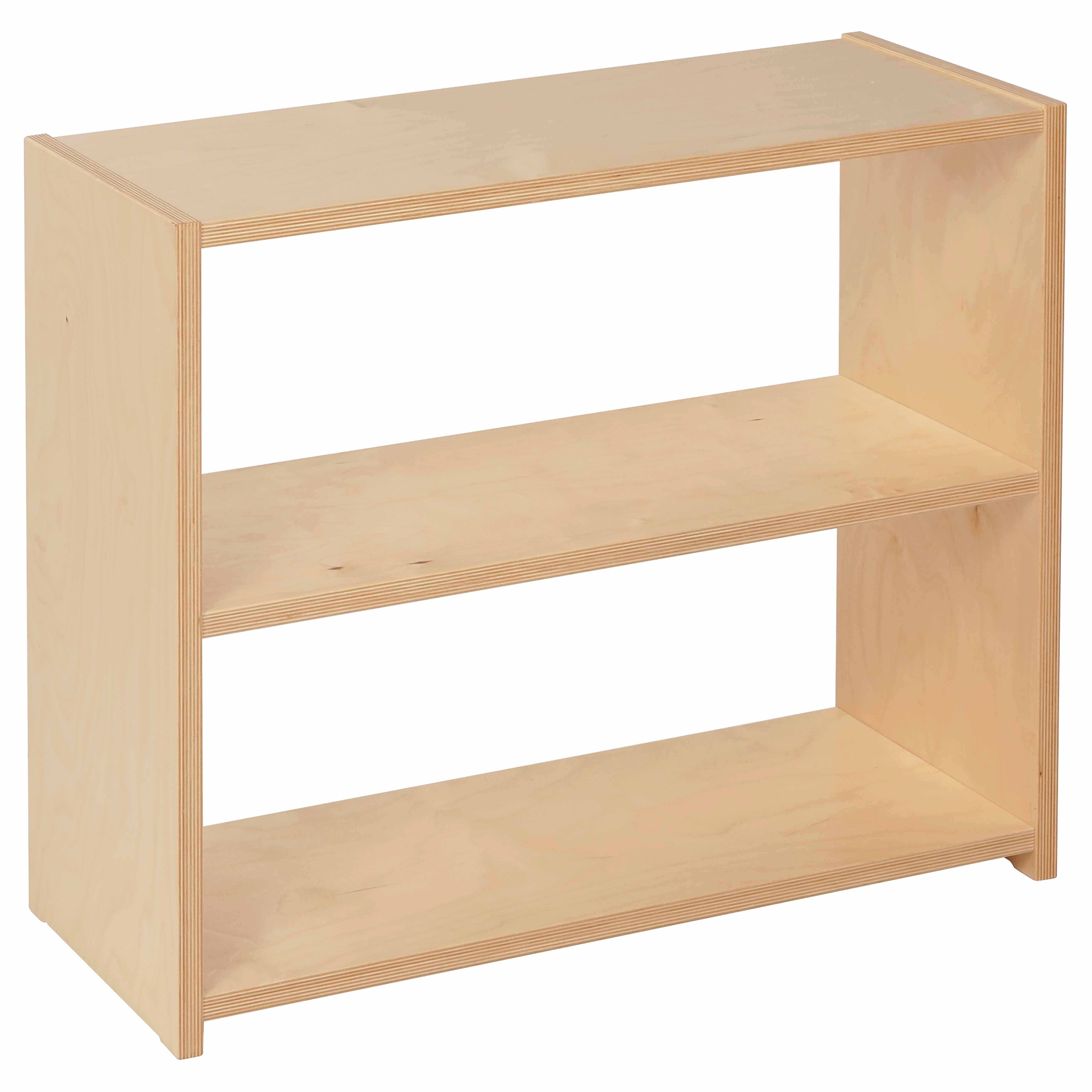 Kleinkindschrank mit 2 Brettern - 73,5 x 30 x 64 cm - Montessori Frühkindliche Entwicklung