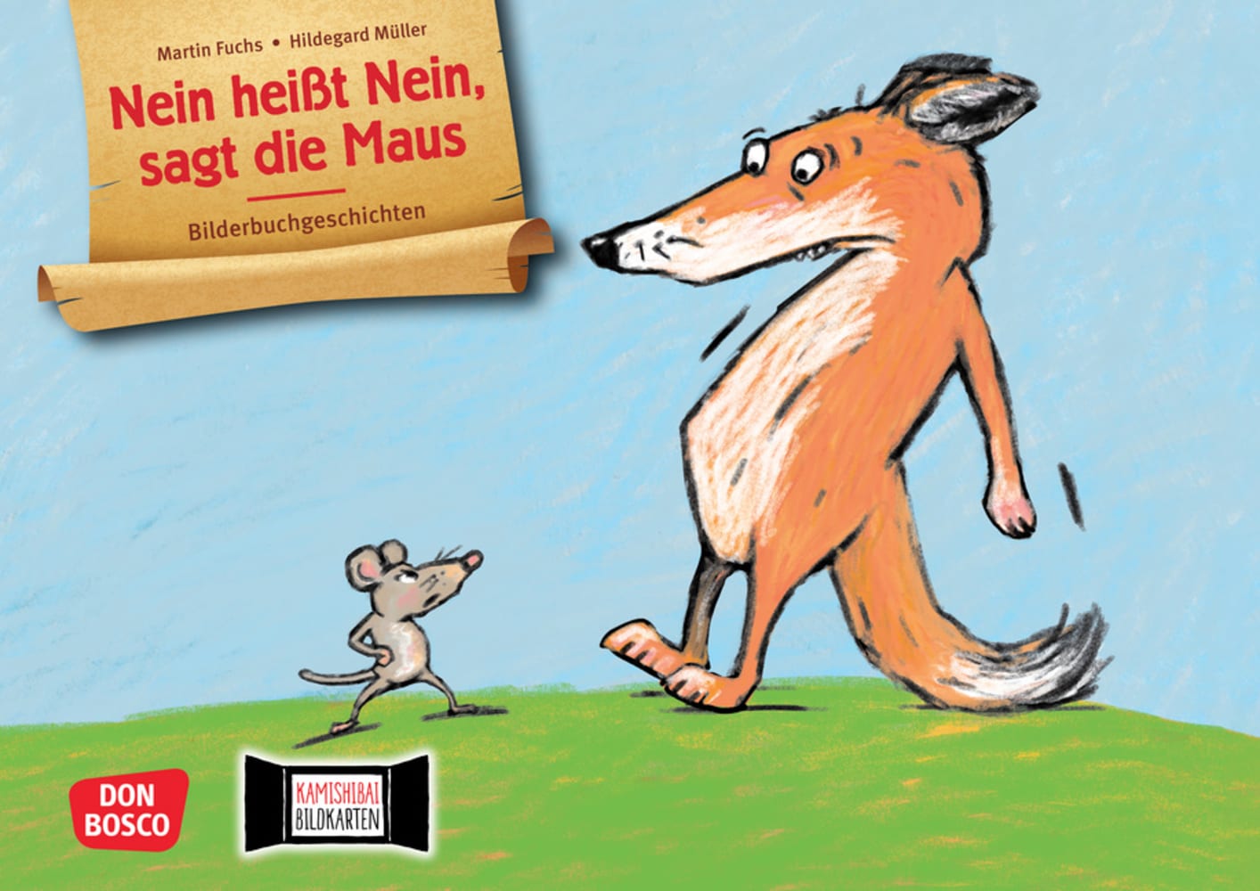 Nein heißt nein, sagt die Maus. Kamishibai Bildkartenset, 4-8 Jahre