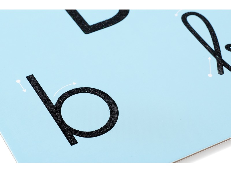 Buchstabenkarten zum Schreibenlernen mit abwischbarem Stift, ab 3 Jahren
