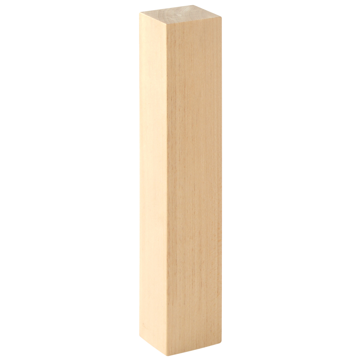 Schnitzholz Quadratstange 3,5 x 3,5 x 20 cm, Rohling zum Schnitzen