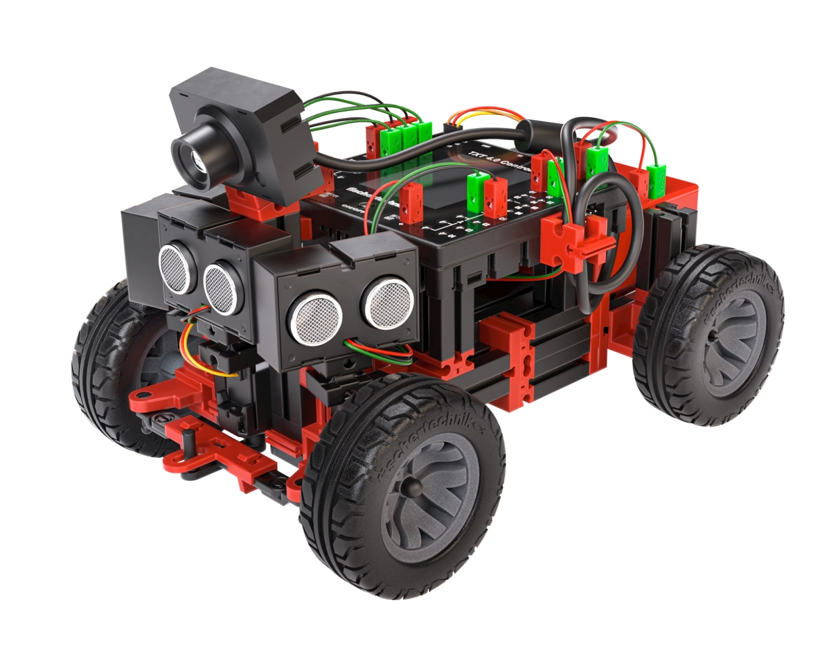 fischertechnik STEM Coding Competition - Future Engineers, Robotik-Wettbewerbsset für die WRO