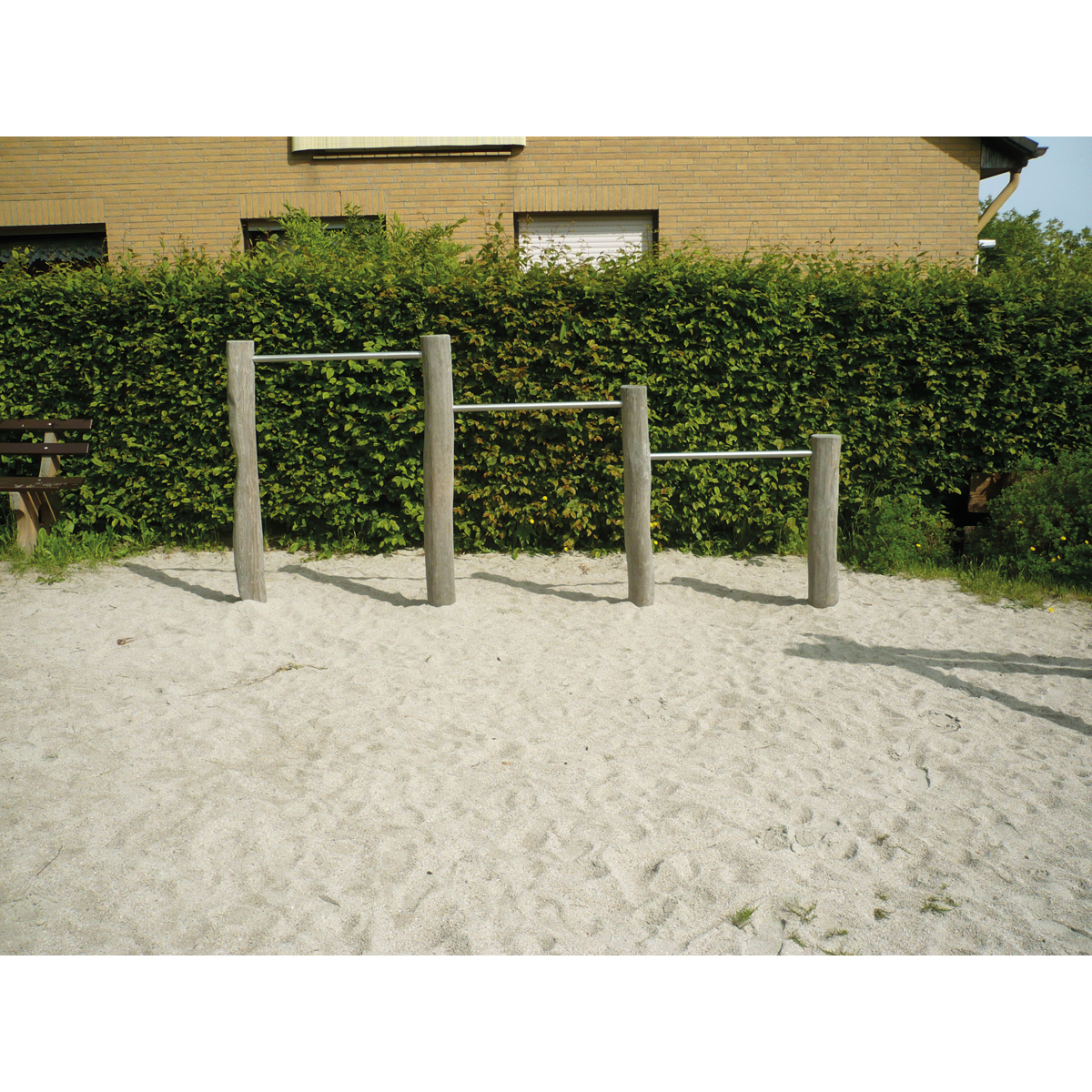 Dreifachreck Robinie, Stangenhöhe 80 110 140 cm