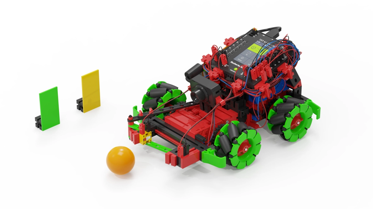 fischertechnik SC Ultimate AI Add On: Mobility, Erweiterungsset Autonomes Fahren für STEM Coding Ultimate AI