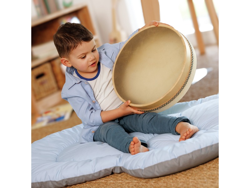 Ozeantrommel – Rhythmusinstrument mit Meeresrauschen, Ø 35 cm, ab 3 Jahren