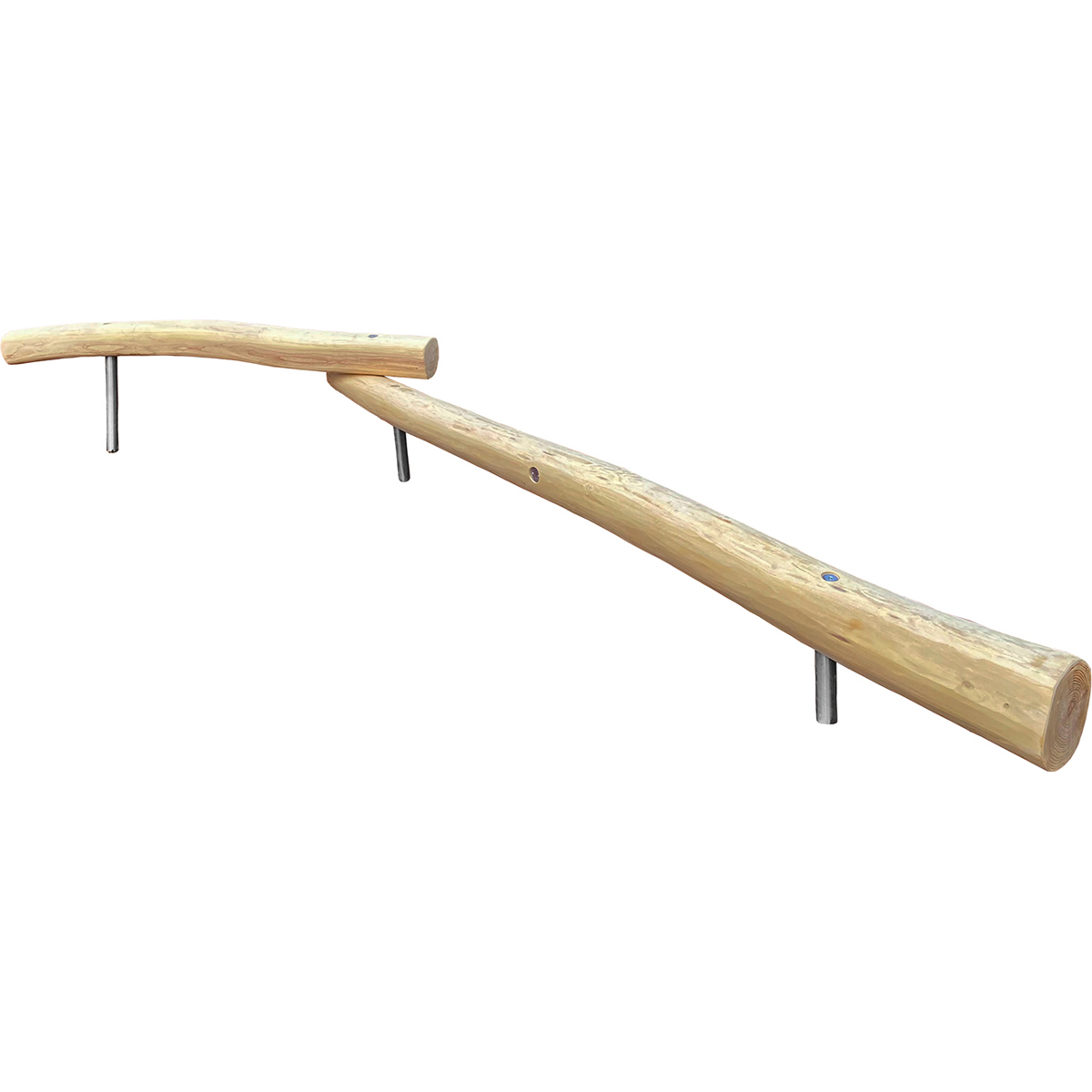 Balancierbalken DUO, zwei Höhen 200 und 300 cm, max Fallhöhe 60 cm, ab 3 Jahre