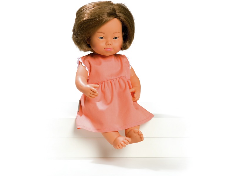 Puppe Lily mit Downsyndrom, inklusive Puppe mit Kleidung, 38 cm, ab 1 Jahr
