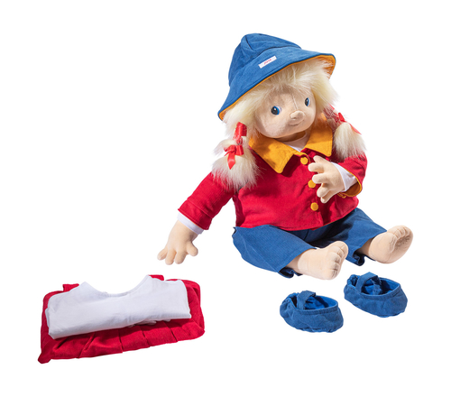 Empathiepuppe Nelly mit Kleiderset