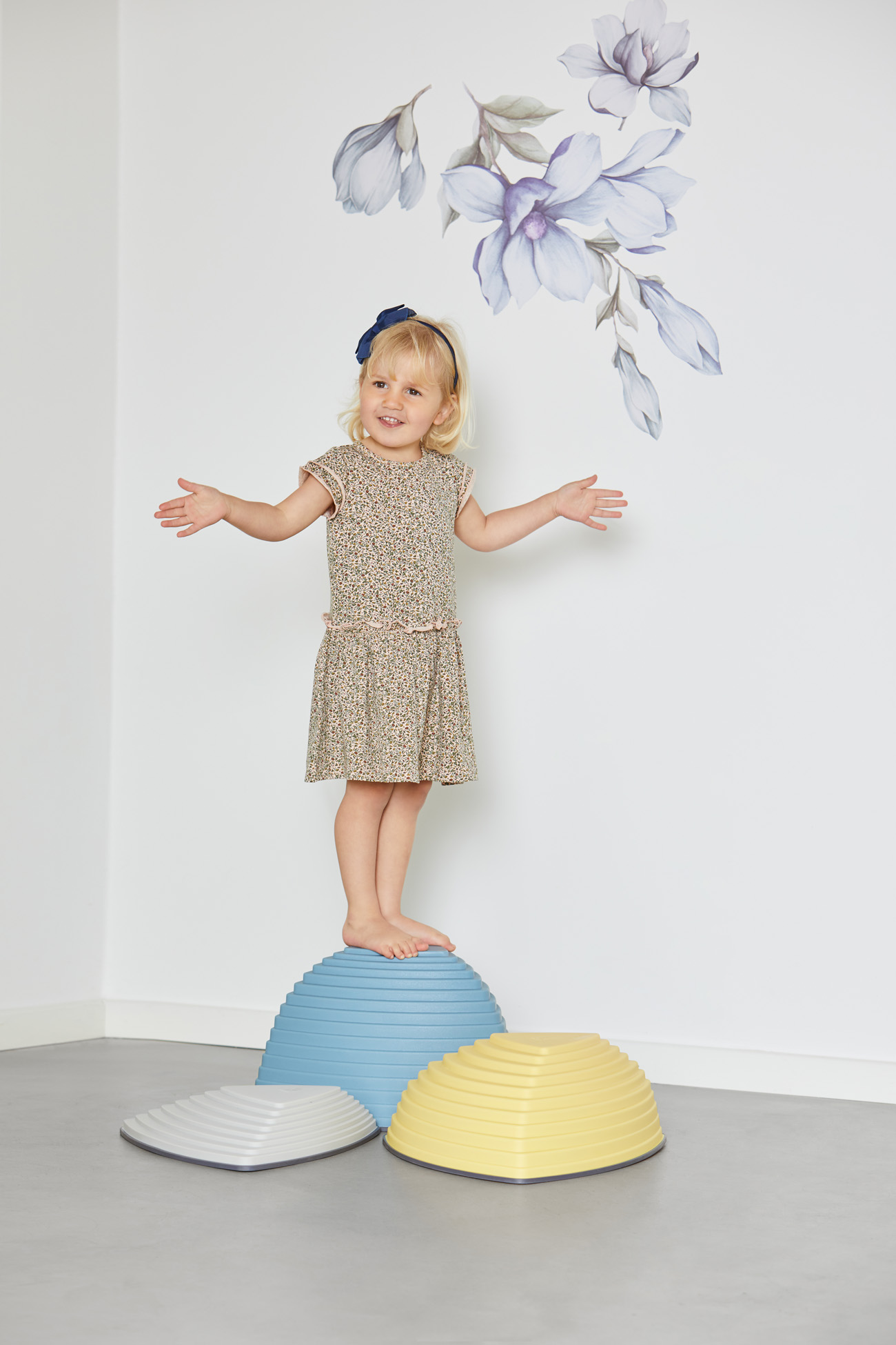 Balanciersteine, Gonge Hügelkuppen Nordic, 3er Set, Pastell, ab 2 Jahre