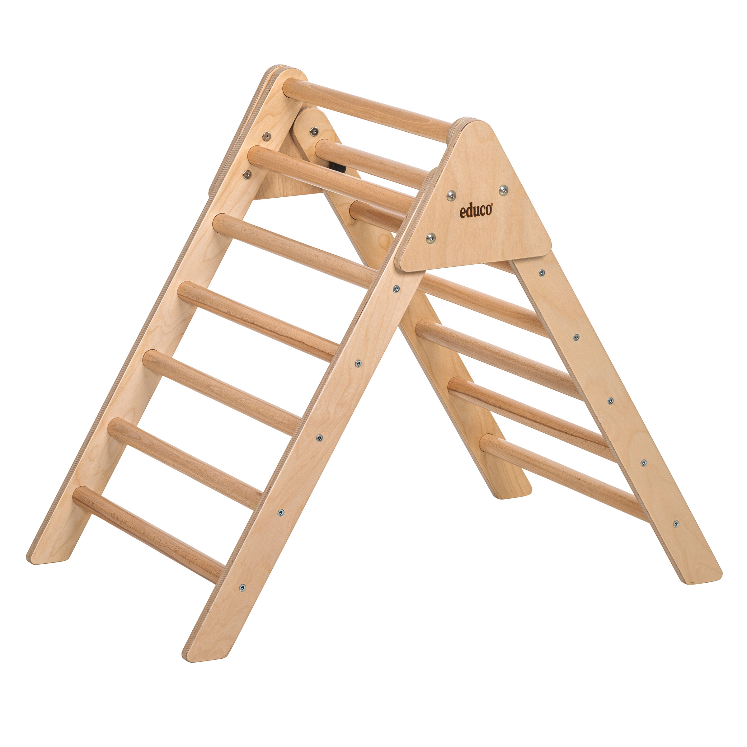 Kletterdreieck groß, faltbar – Pikler-inspiriertes Kletterspielzeug