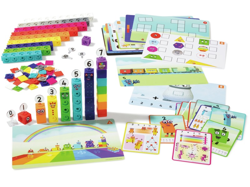 Aktivitätsset MathLink Numberblocks 1 bis 10, 100 Steckwürfel, ab 3 Jahren