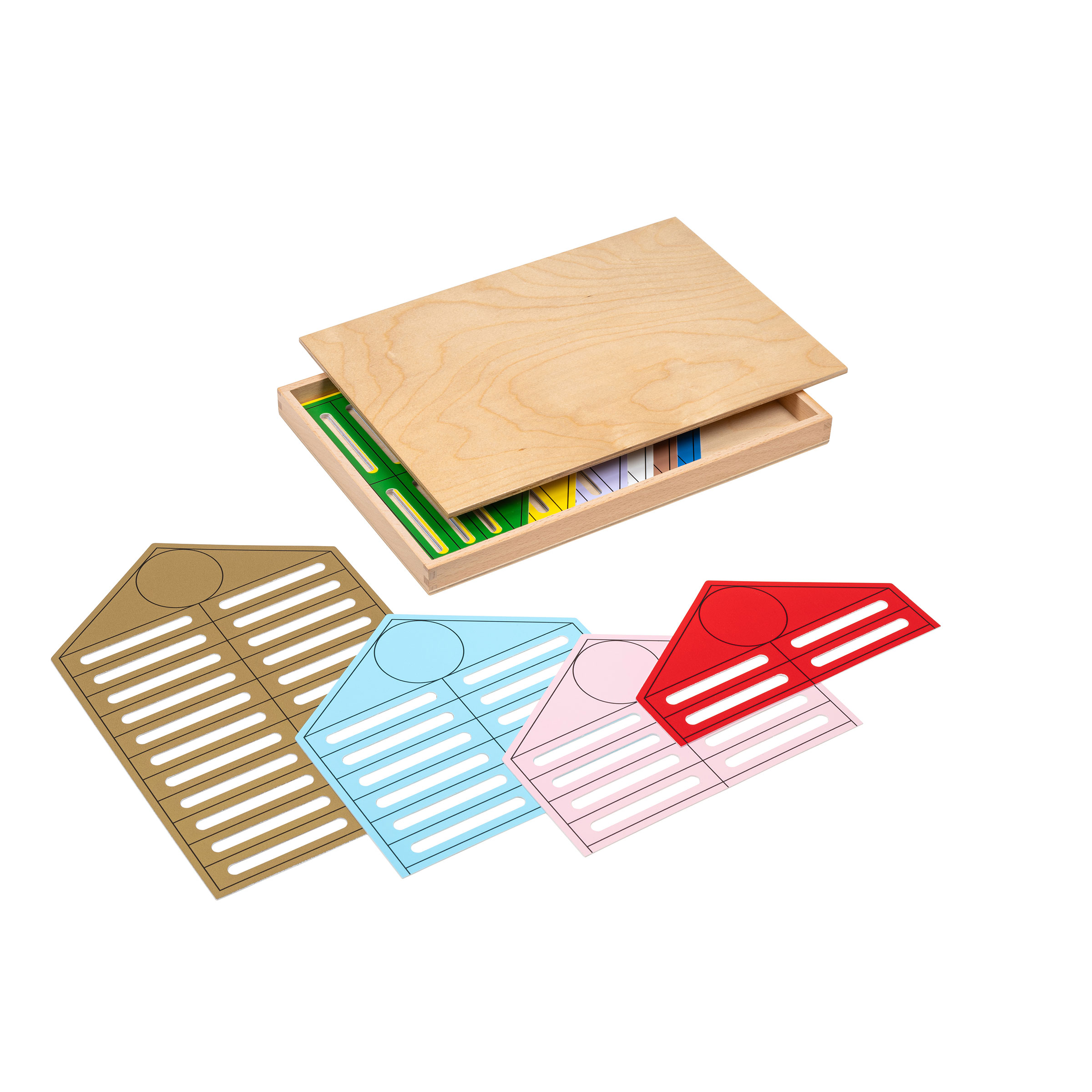 Perlenhäuser - Montessori Mathematik