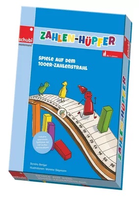 Zahlenhüpfer, Mathespiel, 4-9 Jahre