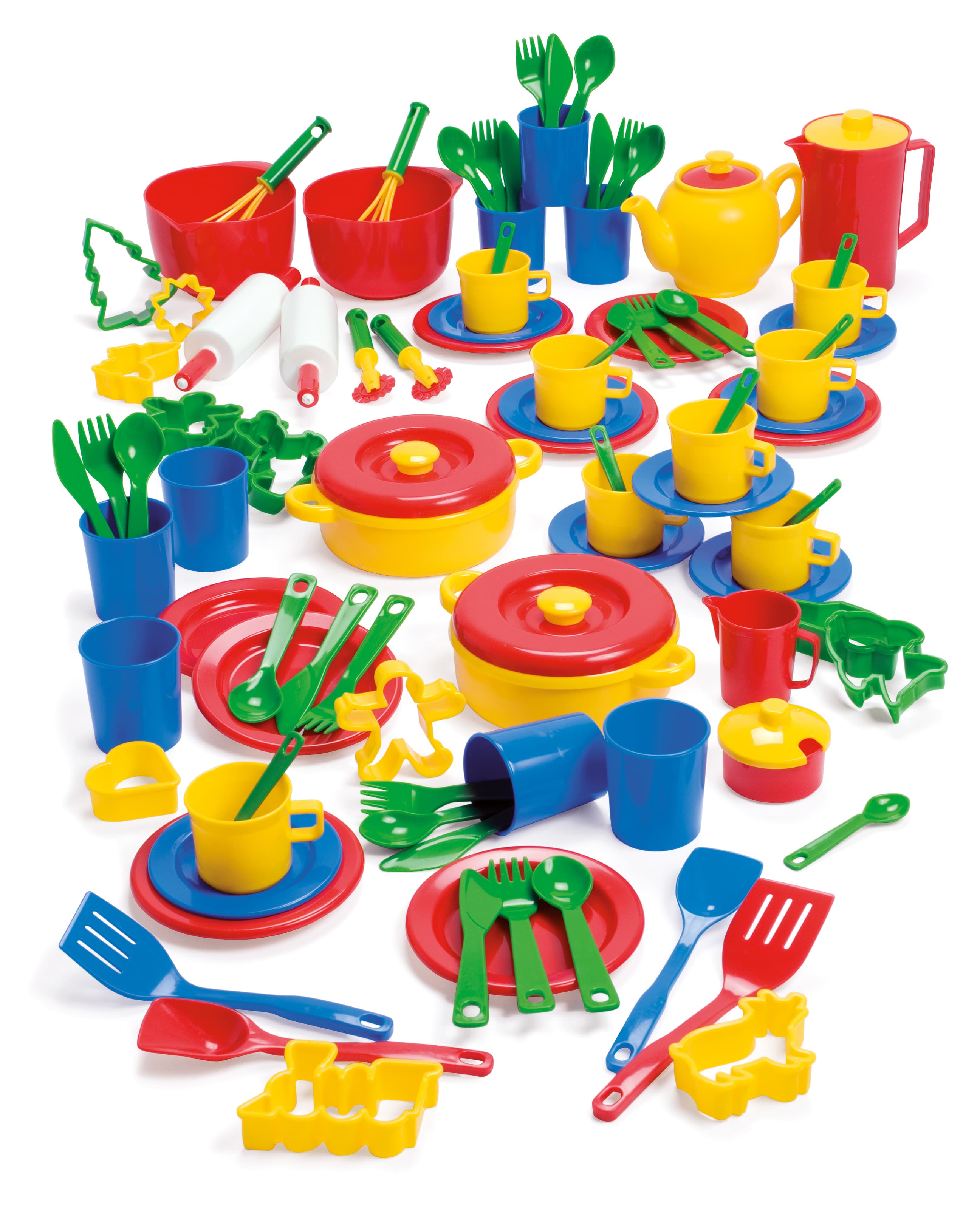 Ess- und Backset dantoy Classic, 100 Teile