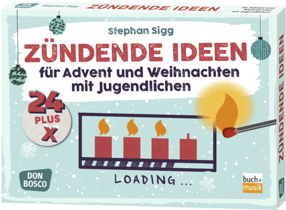 24 plus X zündende Ideen für Advent und Weihnachten mit Jugendlichen, Karten, ab 12 Jahre