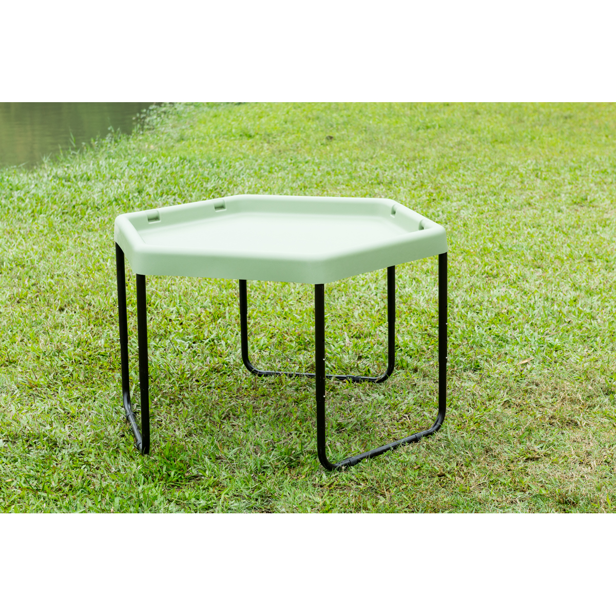 Sechseckiges Spielbrett Salbei 5er Set, 103 x 91 x 8 cm, für Gruppen und Projekte