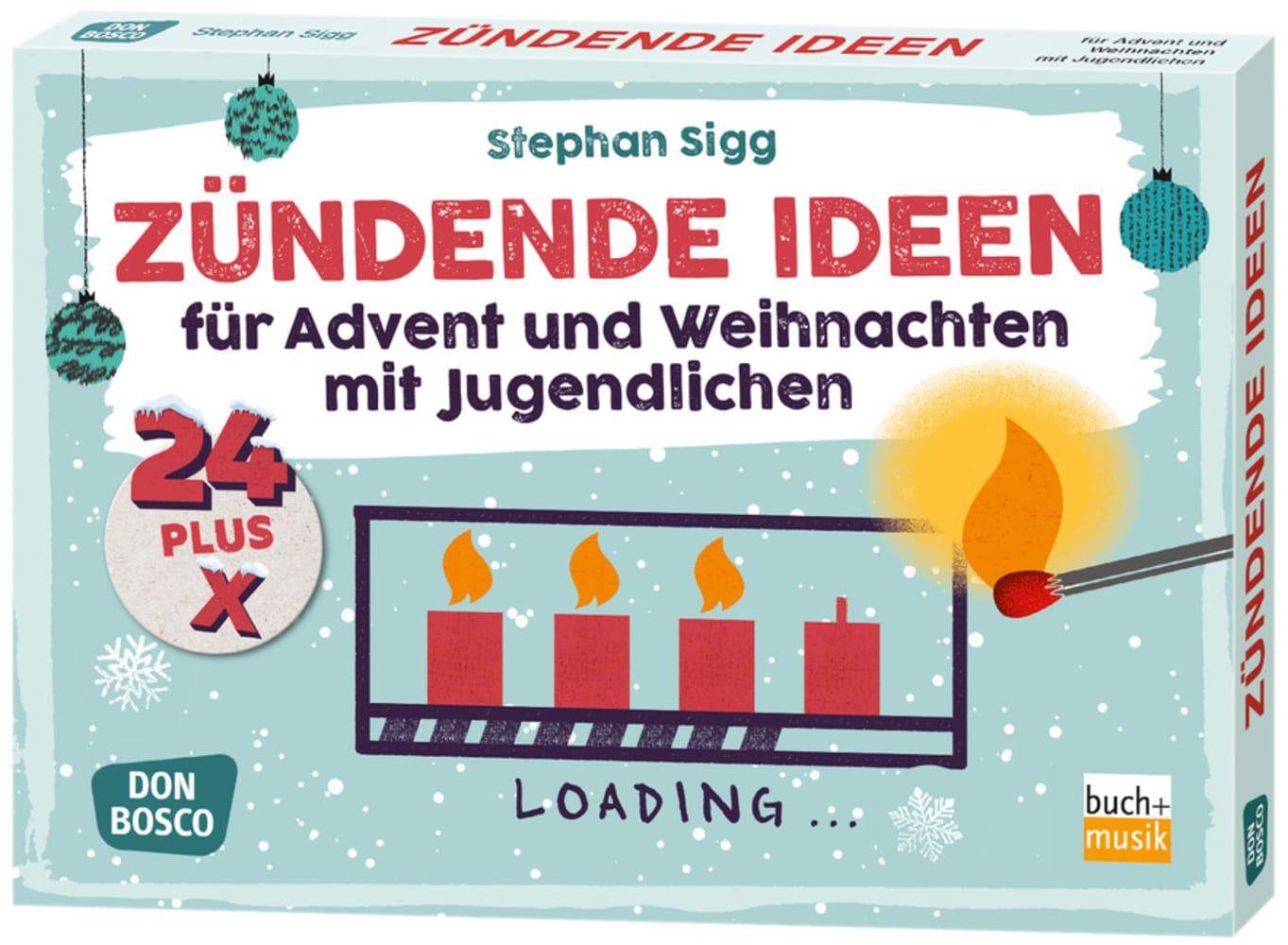 24 plus X zündende Ideen für Advent und Weihnachten mit Jugendlichen, Karten, ab 12 Jahre