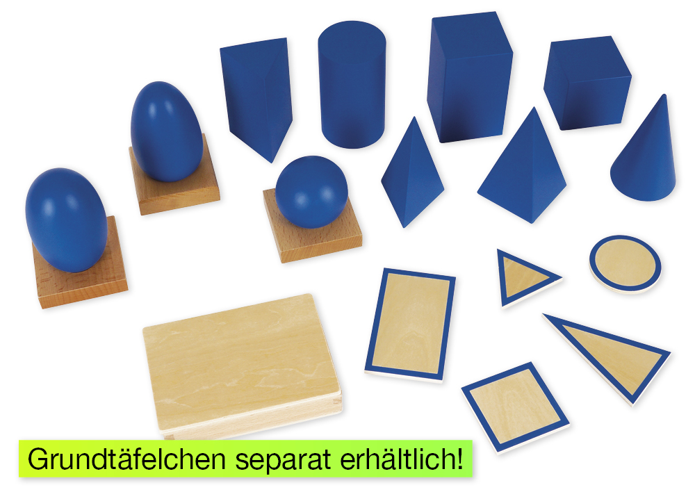 Montessori Geometrische Körper