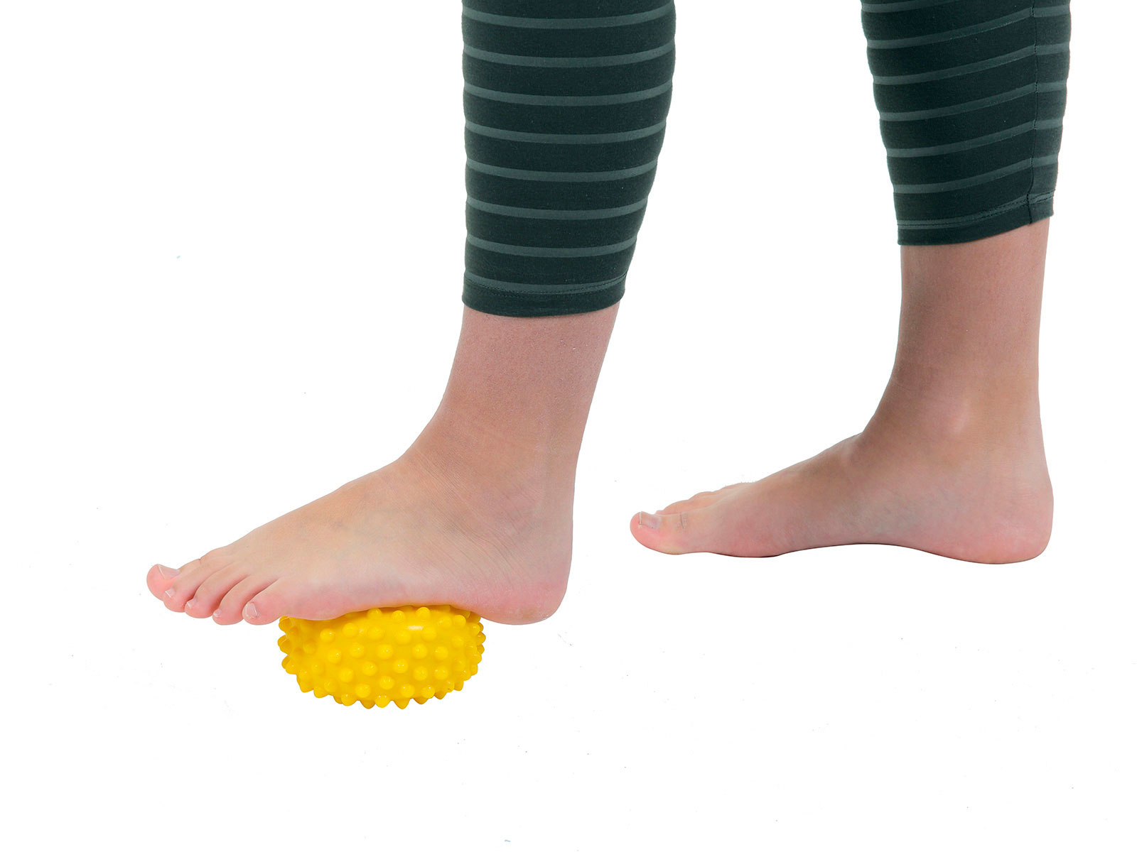 Noppenball Gymnic Sensyball, Ø 10 cm, gelb, 2er-Set