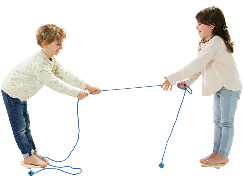 Gleichgewichtsspiel Tug of Two, Balance- und Tauziehspiel, ab 5 Jahren