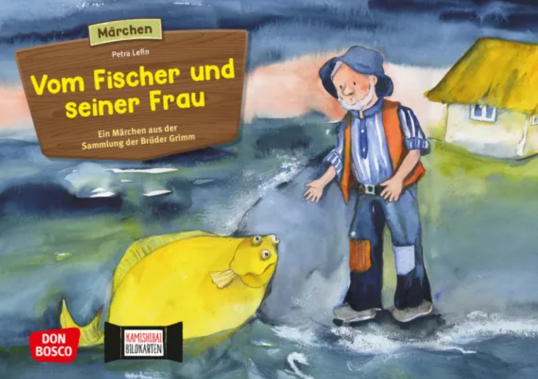 Vom Fischer und seiner Frau. Kamishibai Bildkartenset, 3-8 Jahre