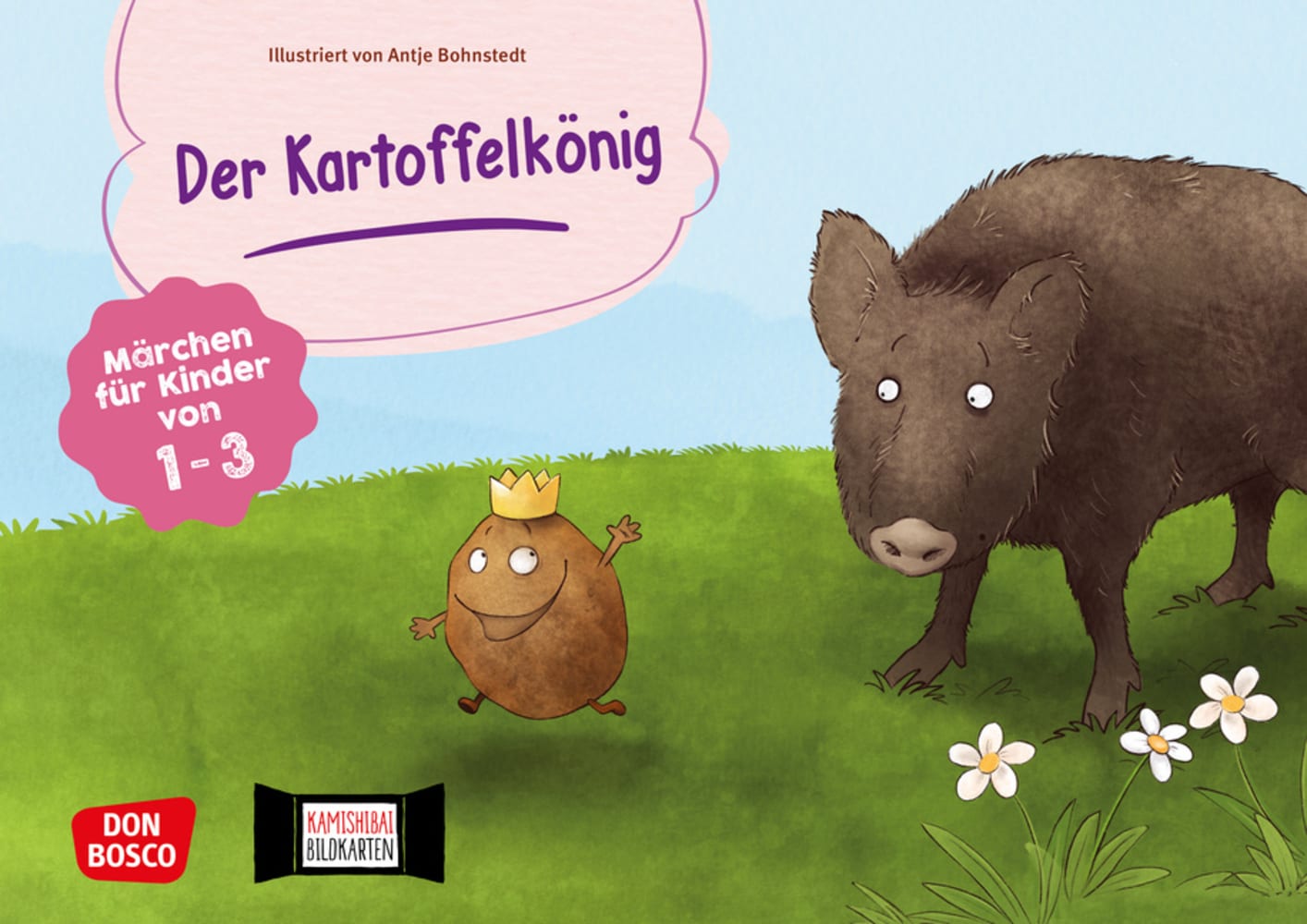 Kamishibai Bildkartenset - Der Kartoffelkönig, 1-3 Jahre
