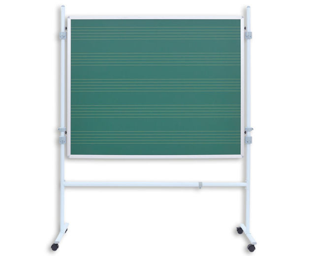 Notentafel mit beidseitigem Notensystem