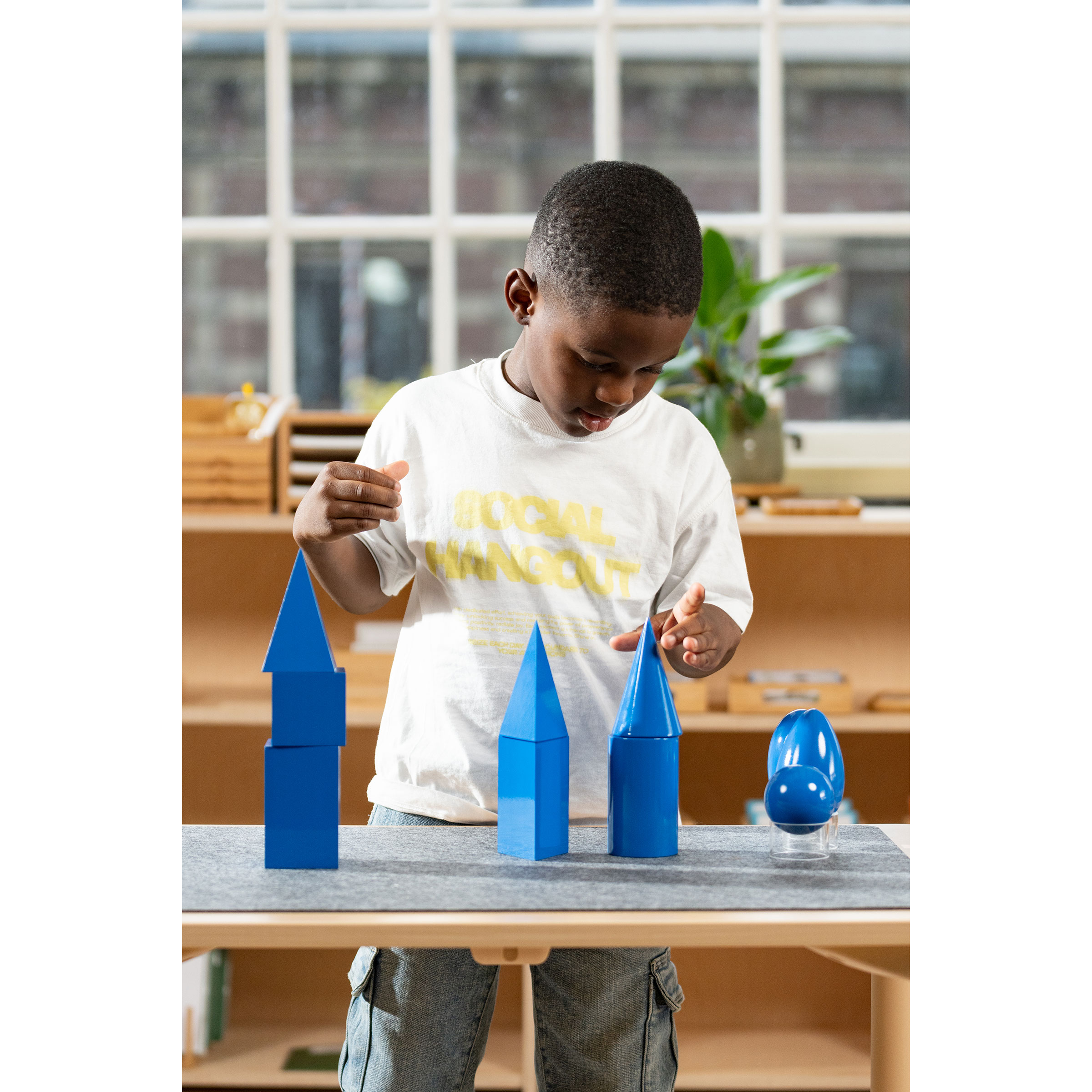 Geometrische Körper - Montessori Sinnesmaterial